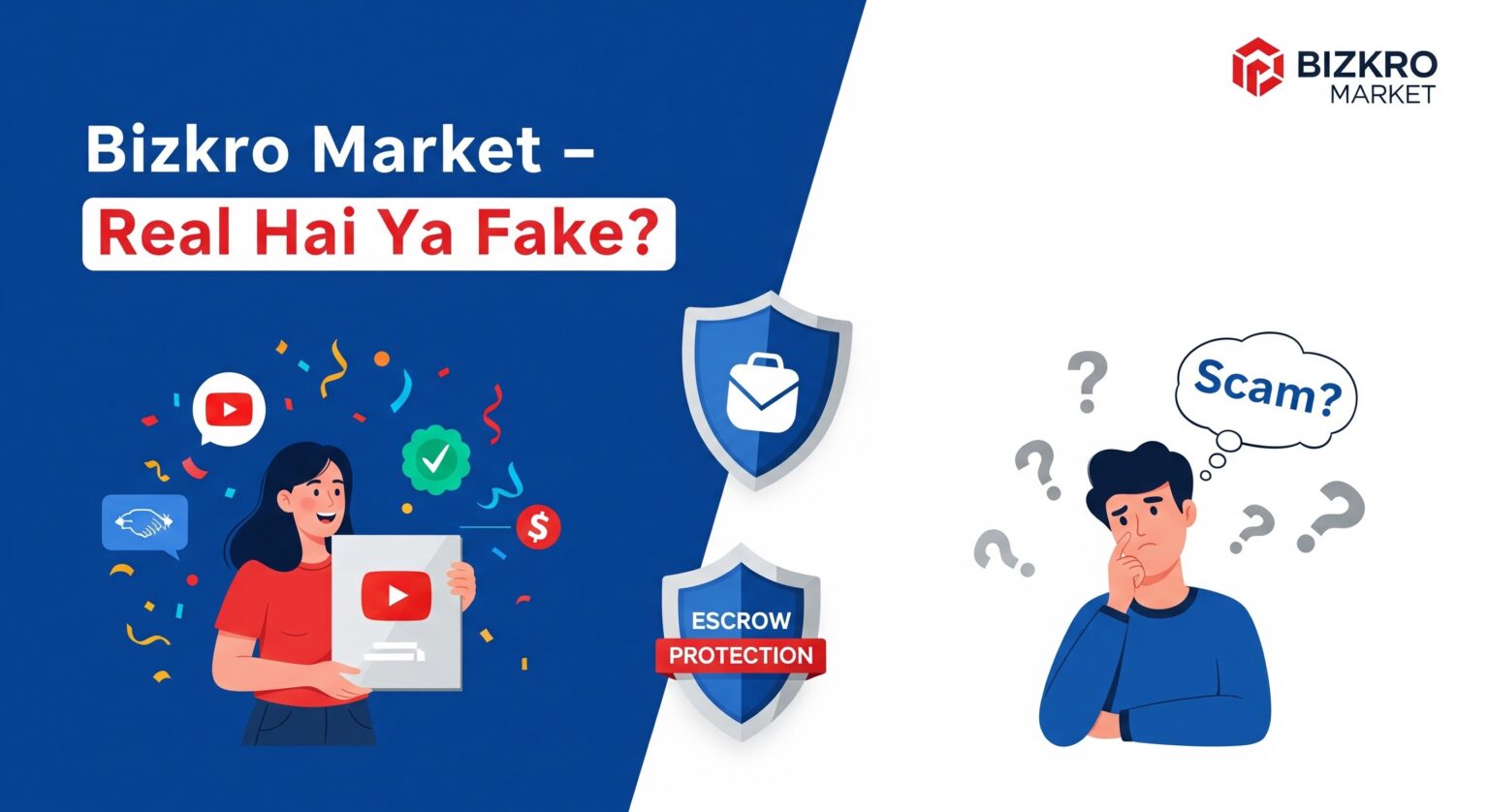 Bizkro Market Real Hai Ya Fake? Mere 2 YouTube Channel Kharidne Ka Personal Experience