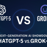 ChatGPT-5 vs Grok-4 2025 feature comparison infographic