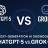ChatGPT-5 vs Grok-4 2025 feature comparison infographic
